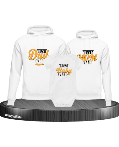 Best Family Ever Hoodies mit Baby Body Best Family Ever Hoodies mit Baby Body