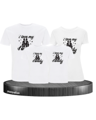 I Love my Family Familienlook