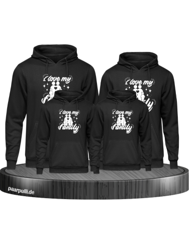 I Love my Family Hoodie I Love my Family Hoodie