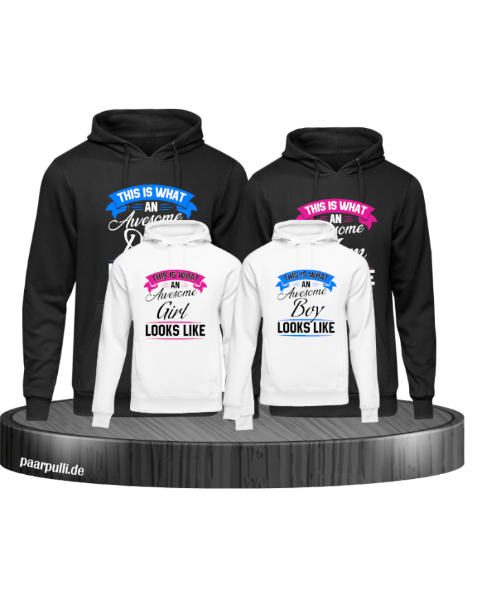 This is what an awesome Family looks like Hoodie