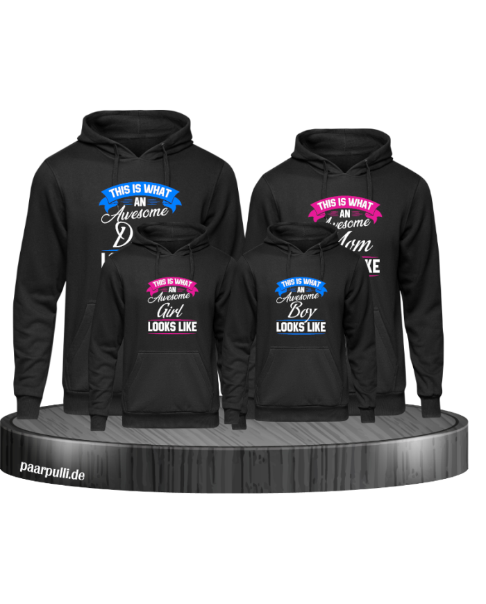 This is what an awesome Family looks like Hoodie