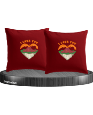 I Lava You Kissenbezüge Set