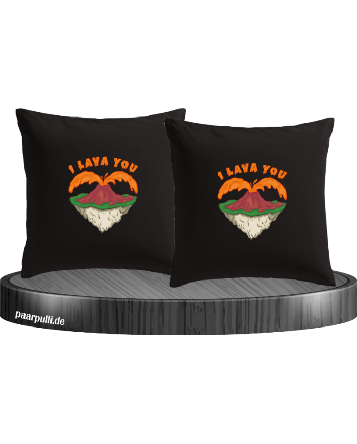 I Lava You Kissenbezüge Set