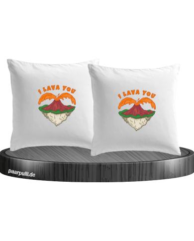 I Lava You Kissenbezüge Set I Lava You Kissenbezüge Set