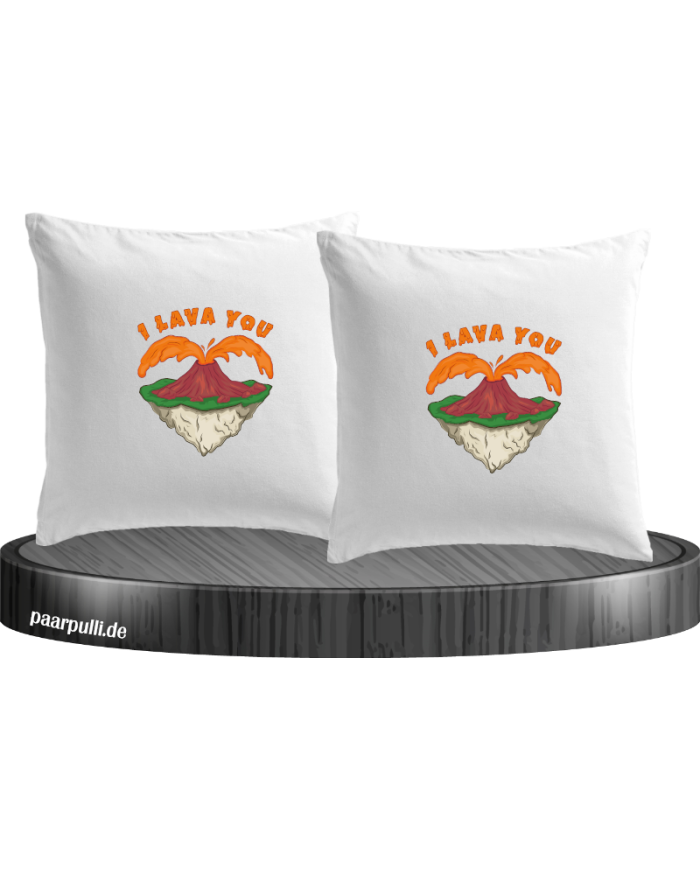 I Lava You Kissenbezüge Set