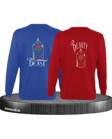 Beauty and Beast Sweatshirt Beauty and Beast Sweatshirt