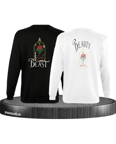 Beauty and Beast Sweatshirt Beauty and Beast Sweatshirt