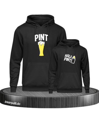 Pint und Half Pint Hoodies Vater und Sohn Pint und Half Pint Hoodies Vater und Sohn