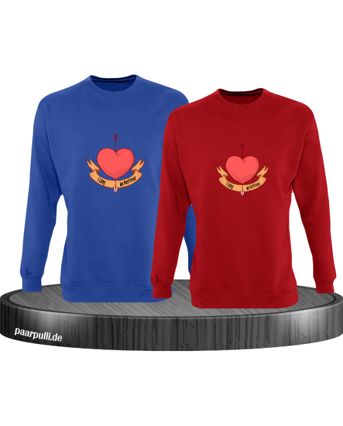 I Love my Boy/Girlfriend Sweatshirt