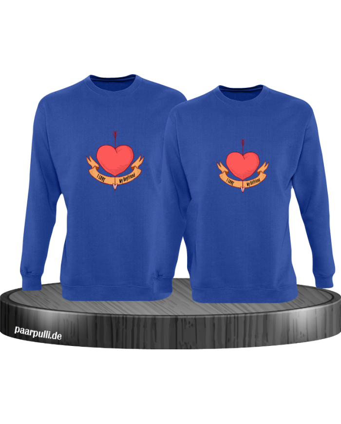 I Love my Boy/Girlfriend Sweatshirt