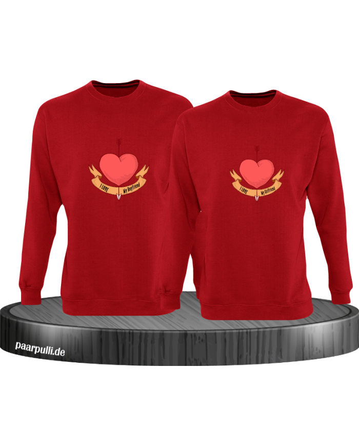 I Love my Boy/Girlfriend Sweatshirt