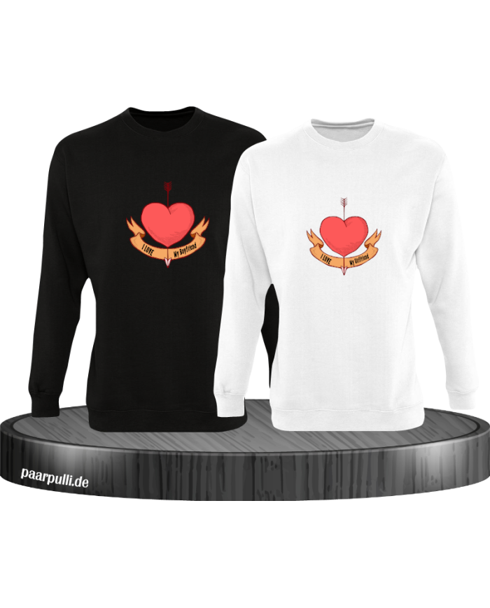I Love my Boy/Girlfriend Sweatshirt
