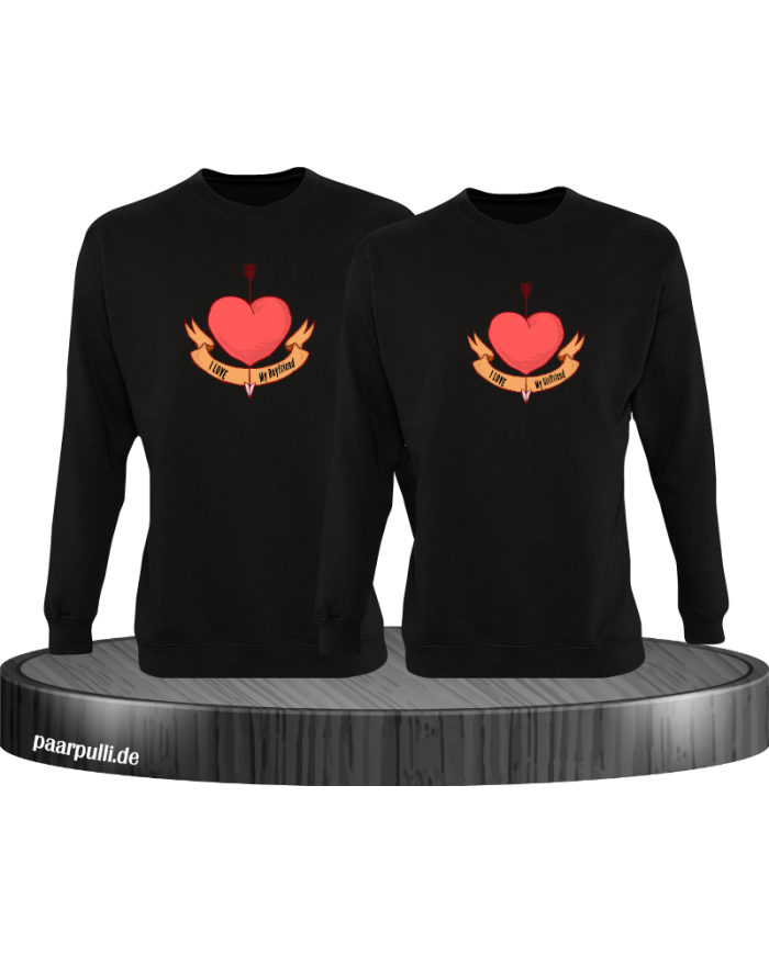 I Love my Boy/Girlfriend Sweatshirt