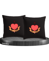 Together Forever I Love my Boy/Girlfriend Kissenbezüge Set