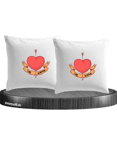 Together Forever I Love my Boy/Girlfriend Kissenbezüge Set Together Forever I Love my Boy/Girlfriend Kissenbezüge Set