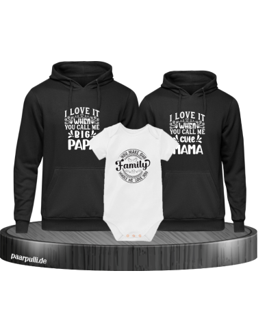 I Love it when you call me Hoodies mit Baby Body I Love it when you call me Hoodies mit Baby Body