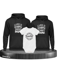 I Love it when you call me Hoodies mit Baby Body