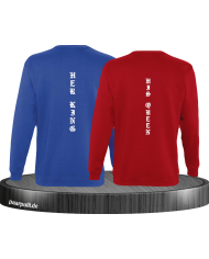 Her King His Queen vertikal Sweatshirt