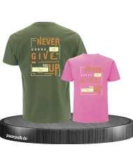 Never gonna give you up T-Shirts für Vater und Sohn