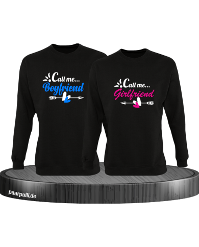 Call me Boyfriend/Girlfriend Sweatshirt Call me Boyfriend/Girlfriend Sweatshirt