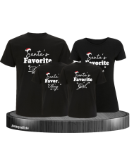 Santas Favorite Familienlook T-Shirts