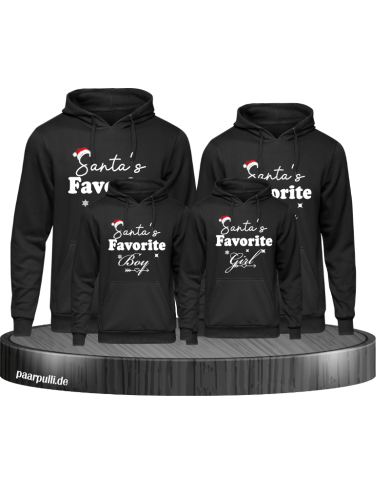 Santas Favorite Familienlook Hoodie Santas Favorite Familienlook Hoodie