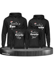 Santas Favorite Familienlook Hoodie