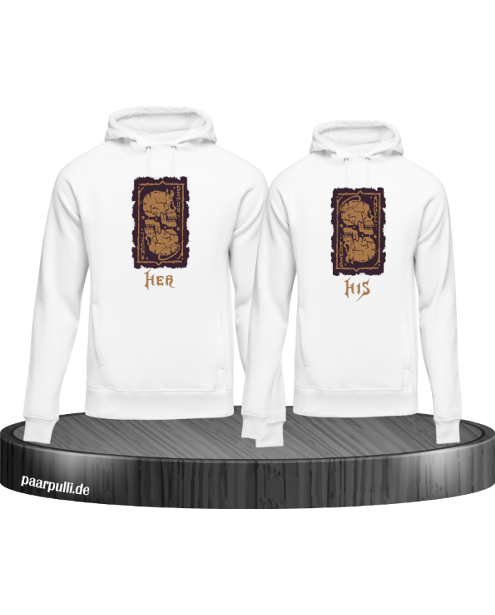 I Love Her/Him Beary much Hoodie