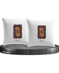 Her Demon His Angel Kissenbezüge Set