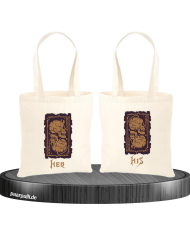 Her Demon His Angel Jutebeutel