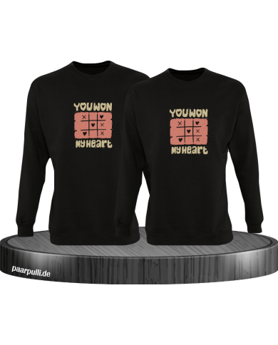 You won my Heart Sweatshirt You won my Heart Sweatshirt
