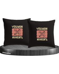 You won my Heart Kissenbezüge Set