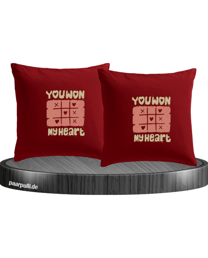 You won my Heart Kissenbezüge