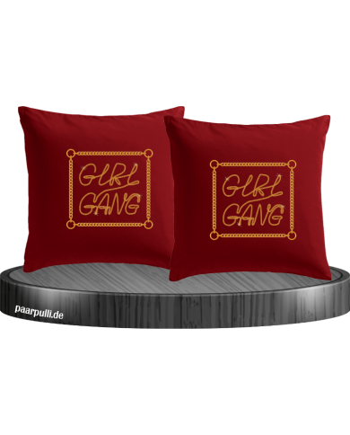 Girl Gang Kissenbezüge Girl Gang Kissenbezüge