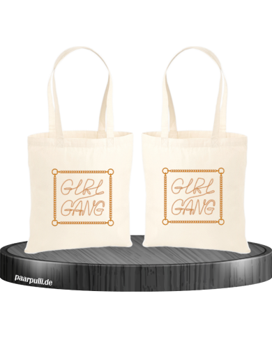 Girl Gang Jutebeutel Girl Gang Jutebeutel