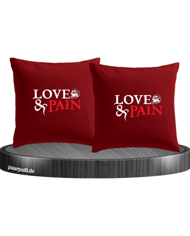 Love & Pain Kissenbezüge
