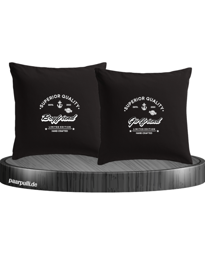 Superior Quality Boyfriend/Girlfriend Kissenbezüge
