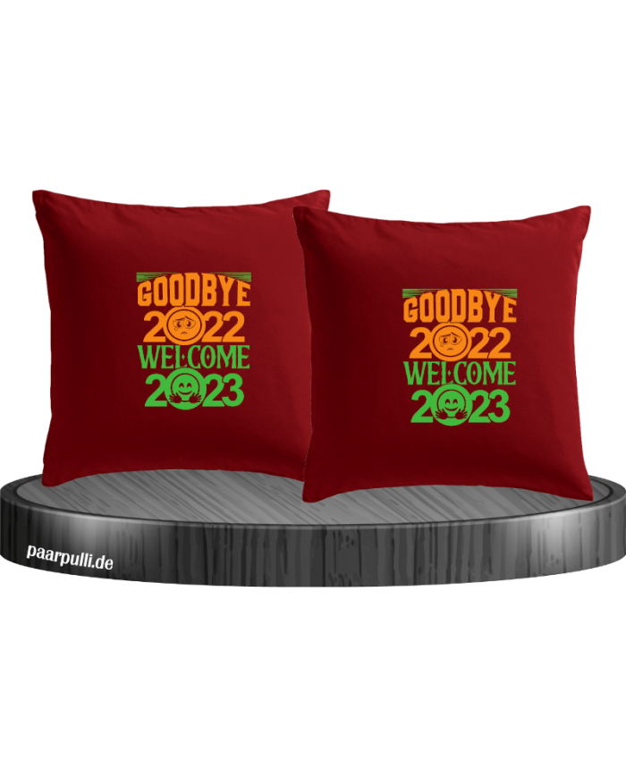 Goodbye 2022 Kissenbezüge