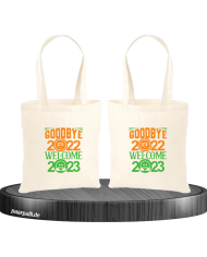 Goodbye 2022 Jutebeutel Set