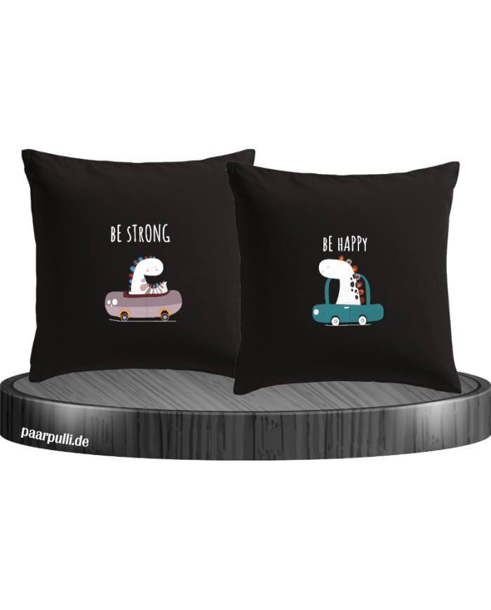 Be Strong Be Happy Kissenbezüge