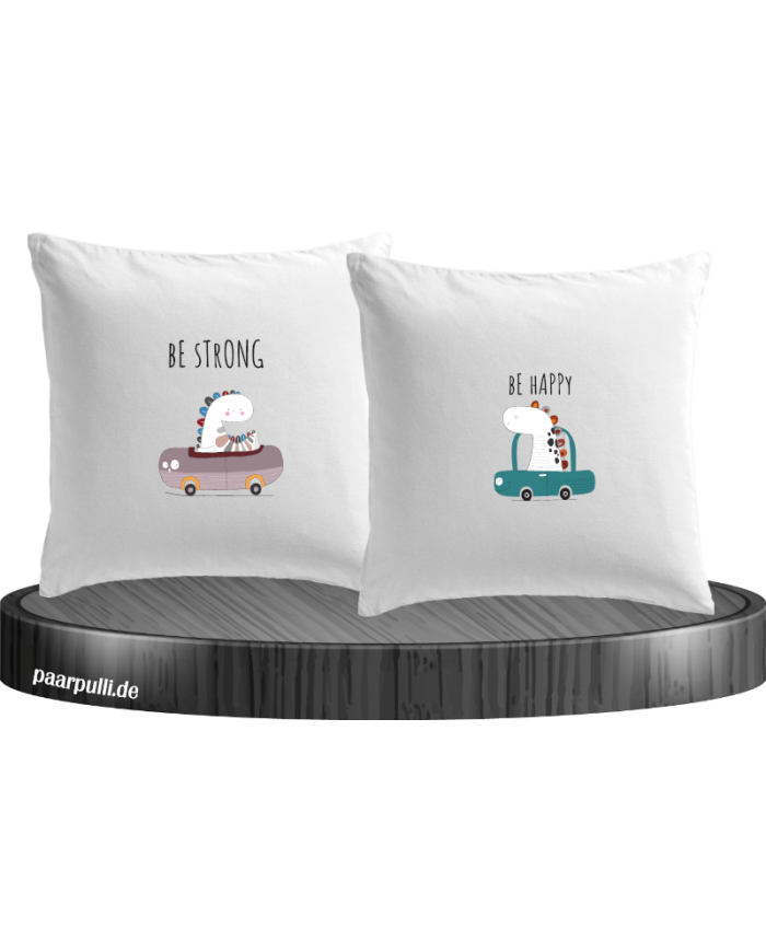Be Strong Be Happy Kissenbezüge
