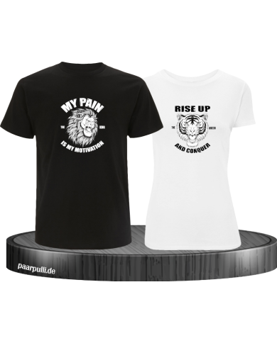 My Pain and Rise Up King und Queen T-Shirt My Pain and Rise Up King und Queen T-Shirt