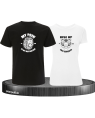 My Pain and Rise Up King und Queen T-Shirt