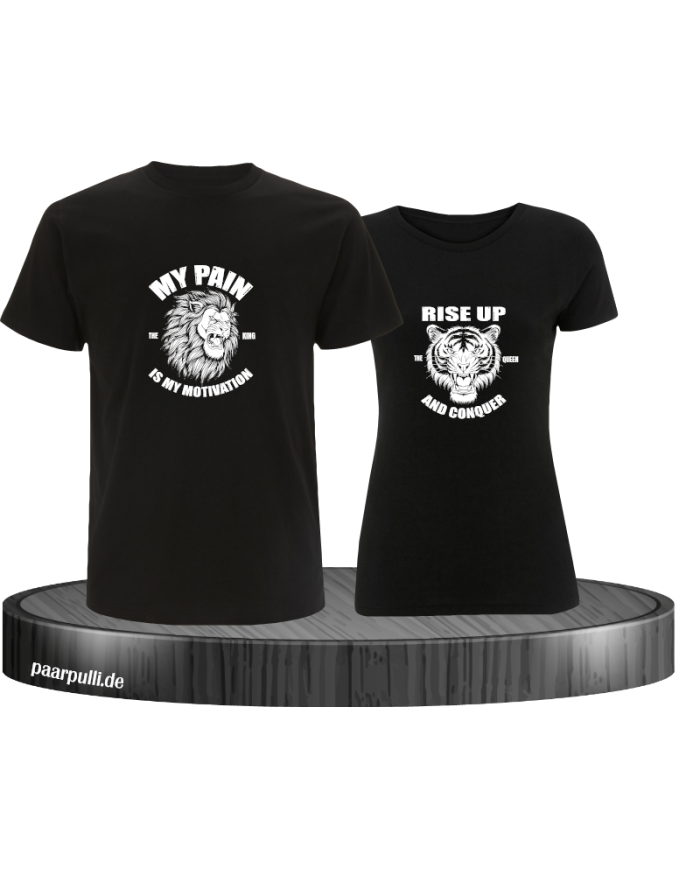 My Pain and Rise Up King und Queen T-Shirt