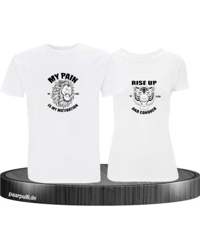My Pain and Rise Up King und Queen T-Shirt My Pain and Rise Up King und Queen T-Shirt