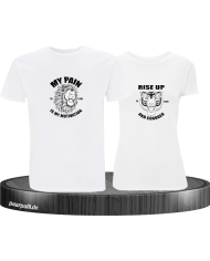 My Pain and Rise Up King und Queen T-Shirt
