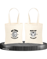 My Pain and Rise Up King und Queen  Jutebeutel
