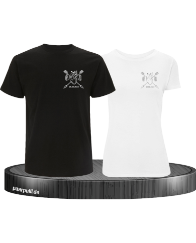 Forever Together mit Wunschdatum T-Shirt Forever Together mit Wunschdatum T-Shirt