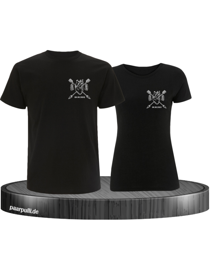 Forever Together mit Wunschdatum T-Shirt