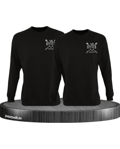 Forever Together mit Wunschdatum Sweatshirt Forever Together mit Wunschdatum Sweatshirt